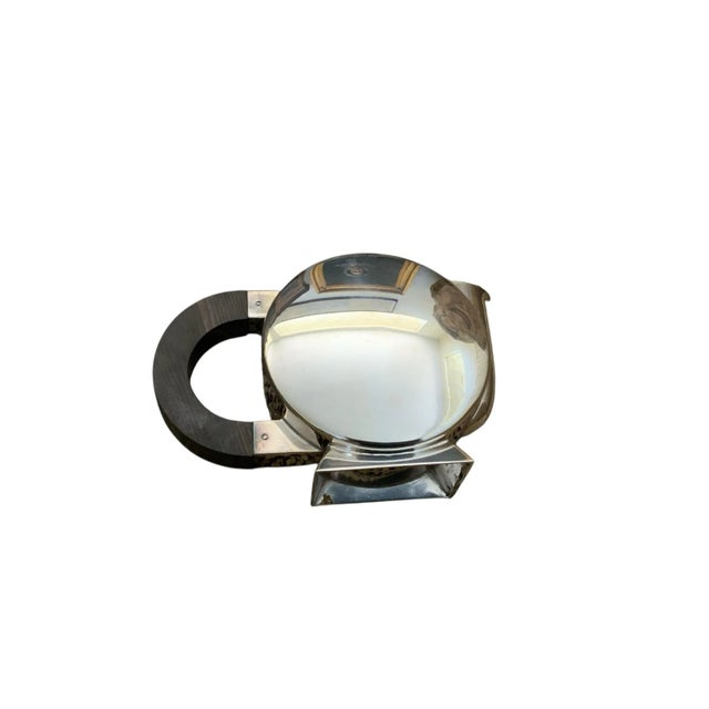 Christofle Fantastic 1930s Christofle Art Deco Tea Set- 4 Pieces For Sale - Image 4 of 10