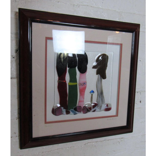 Modern Framed Acrylic Wall Art by P. K. Mortenson For Sale - Image 3 of 8