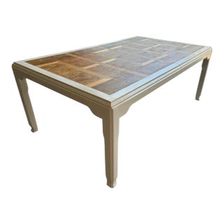 Transitional Style Chin Hua Dining Table by Century Furniture For Sale