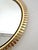 Mid-Century Wall Mirror in Brass by Vereinigte Werkstätten, 1970s For Sale - Image 9 of 13