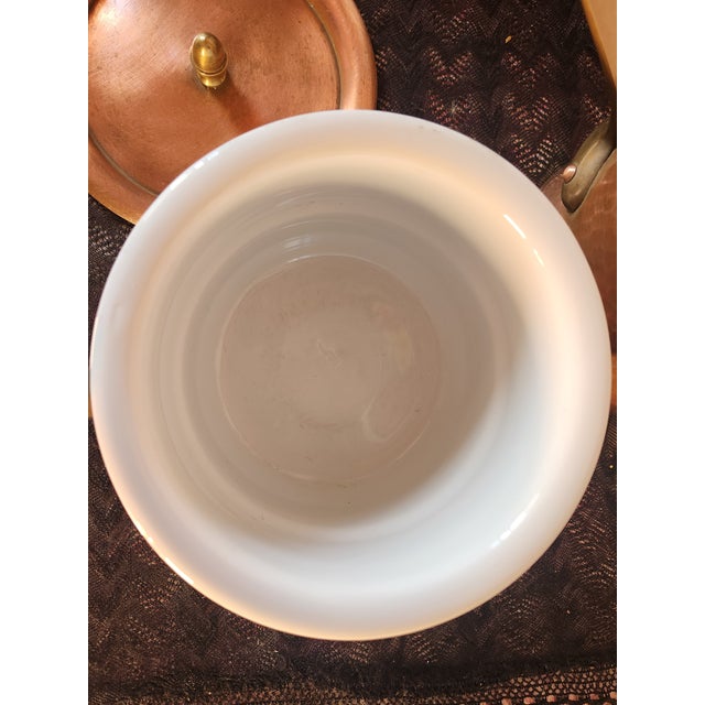 Vintage French Copper Double Boiler from Apilco, 1960s For Sale - Image 12 of 18