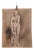Ellen Hägg, Nude Study Sketch, 1894, Drawing in Charcoal For Sale