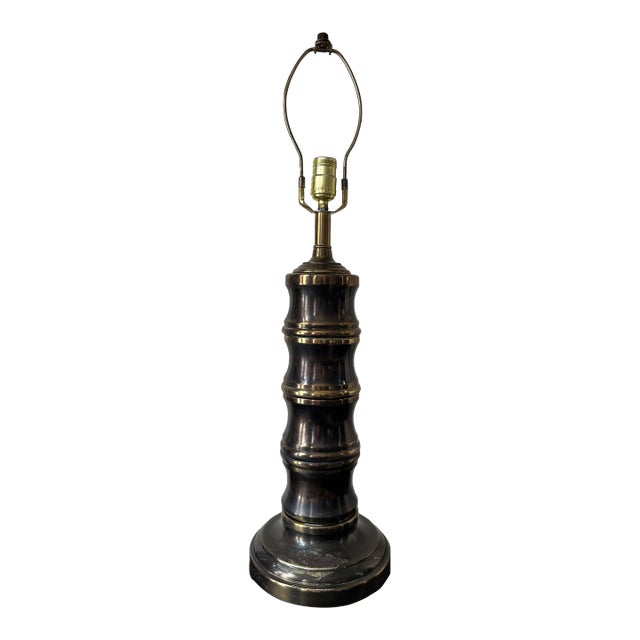 Vintage 60’s Stiffel Brass Table Lamp For Sale