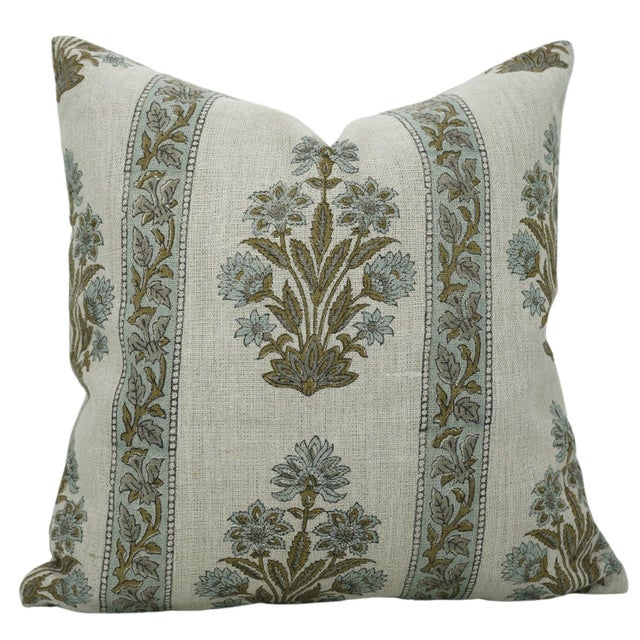 Introducing the Morpankh Border Custom Pillow Covers, expertly crafted from thick linen to enhance your home decor with a...