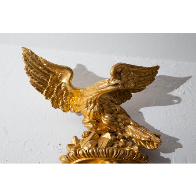 Continental Gilt Early 19th Century Wall Mirror For Sale In West Palm - Image 6 of 10