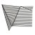 Contemporary Abstract Composite Folded and Etched Plastic "Wallreliefs Black and White 2" by Cristina Ghetti For Sale