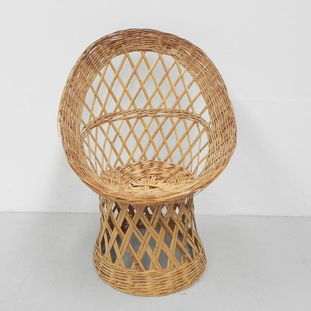 Vintage Rattan Chair, 1970s For Sale - Image 14 of 14