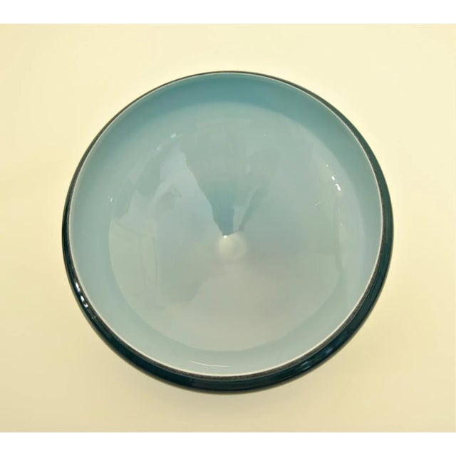 Swedish Grace Copper and Hand Blown Glass Table Lamp, 1925 For Sale - Image 10 of 12