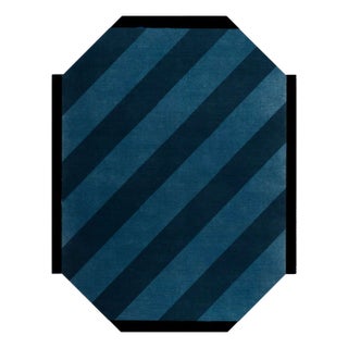 Midnight Blue Rug by Tapis Studio for Hommés Studio For Sale