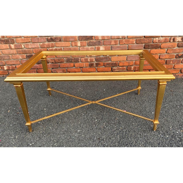 Gold Metal Coffee Table Chairish