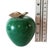 Vintage Green Marble Apple Paperweight With Brass Stem For Sale - Image 9 of 10