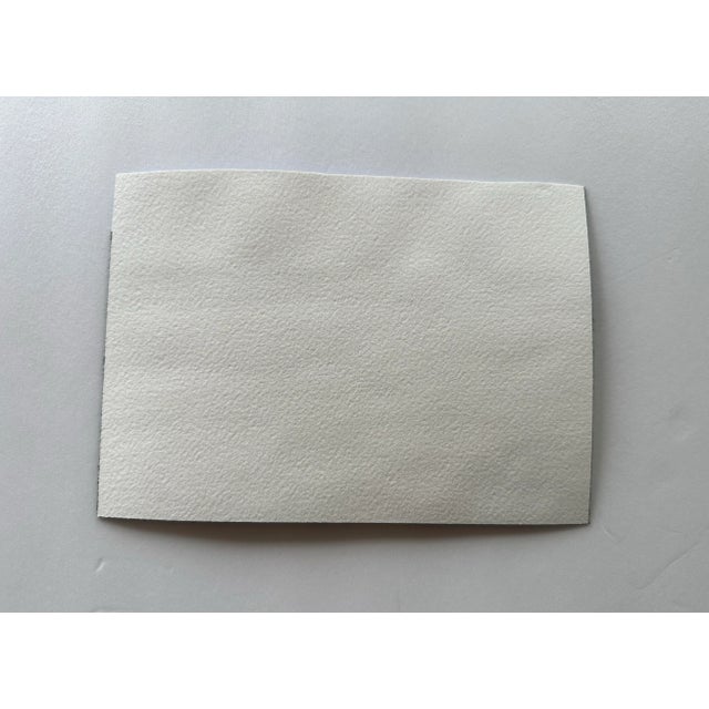 Contemporary Signed Original Van Gogh Inspired Watercolor Seascape For Sale - Image 3 of 3