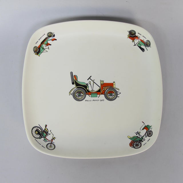 1970s Vintage Decorative Tray in Ceramic, 1970s For Sale - Image 5 of 6