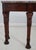 Henkel Harris Henkel Harris Marble Top Model 5772 Lion Head Mahogany Console Table For Sale - Image 4 of 12