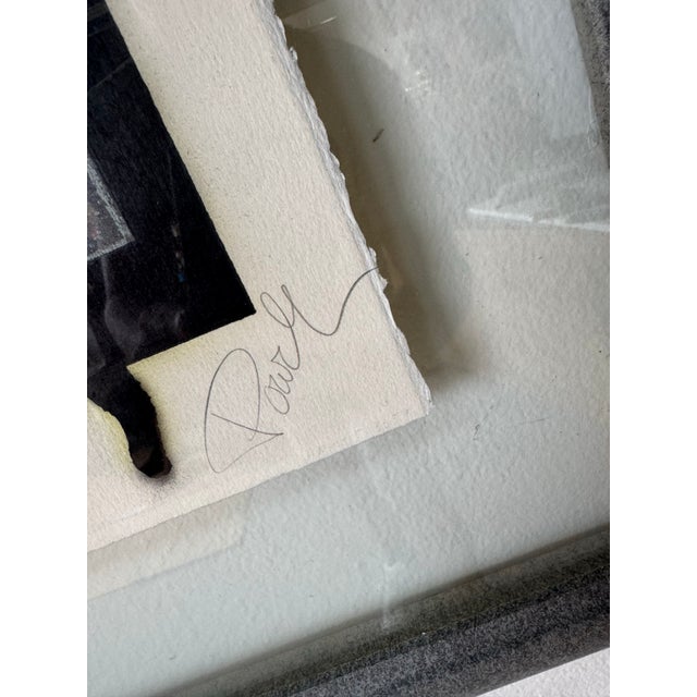 1980s 1980’s Aaron Powell “Environmental Landscapes” Geometric Abstract Painting – Signed For Sale - Image 5 of 12