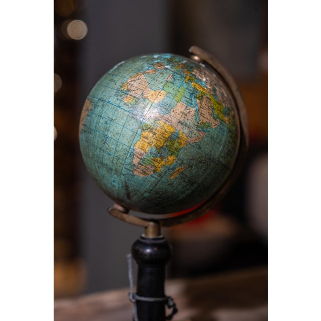 Antique Globe from J. Forest, 1890s For Sale - Image 4 of 4
