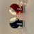 Blue Space Age Red and Blue Eyeball Wall Lamps, 1970s, Set of 2 For Sale - Image 8 of 15