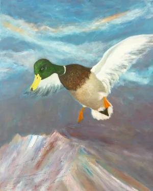 "South for the Winter" Contemporary Oil Painting