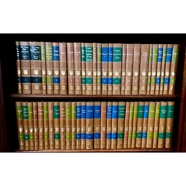 Vintage Great Books of the Western World Complete First Edition 54-Volume Set by Encyclopedia Britannica For Sale - Image 15 of 15