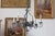 French Provincial Mid 20th Century French Wrought Iron Chandeliers For Sale - Image 3 of 8