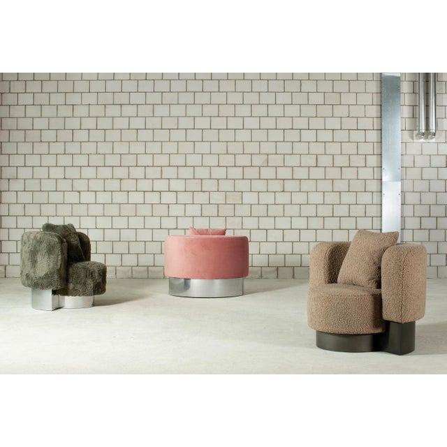 Wham One Swivel Armchair from Pulpo For Sale - Image 4 of 11