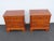 This classic Pair of Nightstands is made of wood, solid wood, and metal. These two gorgeous End Tables feature highly...