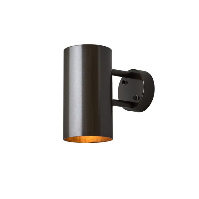 Pair of Large Hans-Agne Jakobsson C627 'Rulle' Outdoor Sconces in Painted Bronze For Sale - Image 10 of 10