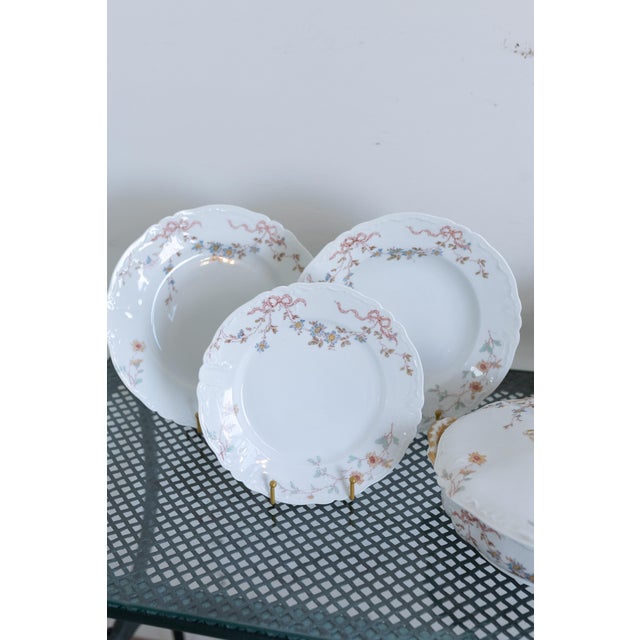 French Porcelain Dinner Service for 12 - 28 PCS For Sale - Image 10 of 11