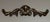 Rococo 1970s Traditional Neoclassical Solid Brass Wall Accent Pediment For Sale - Image 3 of 11