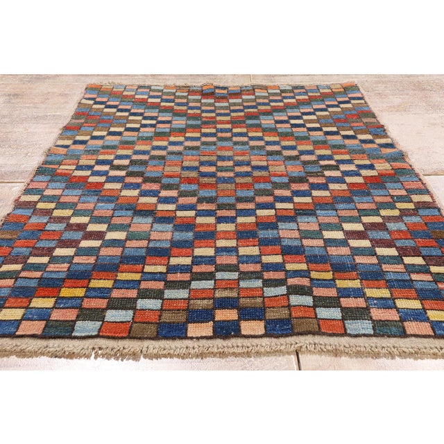Zeki Muren Vintage Turkish Sivas Rug, 03'08 X 05'10 For Sale - Image 9 of 10