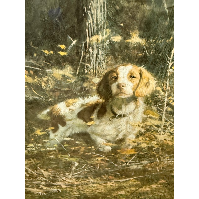 Brown Robert Abbett Hasty Exit Lithograph, Signed For Sale - Image 8 of 12