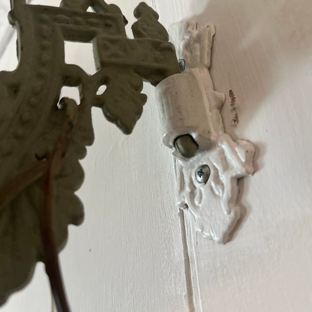 Black Late 19th Century Bradley & Hubbard Original Wall Sconce For Sale - Image 8 of 8