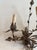 Metal 1900s Antique Iron Floral Sconces - Set of 4 For Sale - Image 7 of 7