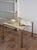 Brass and Marble Coffee Table, 1970s For Sale - Image 4 of 7