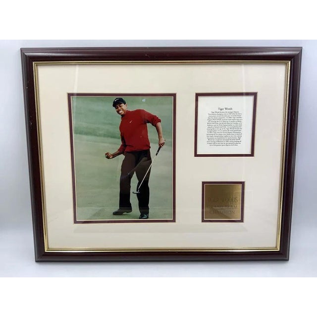 Title: Tiger Woods - 2 Highly Collectible Photographs (53 cm - 21 inches) Date Period: 20th Century Dimension: 53*42 cm |...
