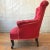 Textile Pair of French 19th C. Upholstered Armchairs in Red Fabric For Sale - Image 7 of 13