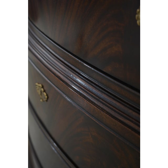 Drexel Heritage Chippendale Large Mahogany Chest For Sale - Image 14 of 17