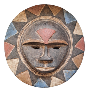 Vintage Nigerian Eket Mask, 1960s