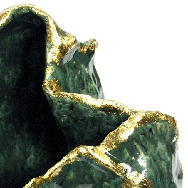 Brutalist Design Studio Pottery Vase, 2010s For Sale - Image 6 of 7