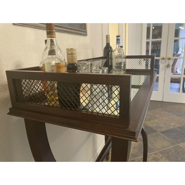 CTHSherrill Standing Bar Serving Table Chairish