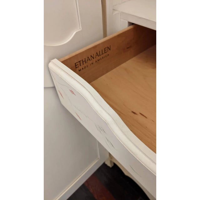 Ethan Allen Ethan Allen Country French Armoire Wardrobe For Sale - Image 4 of 4