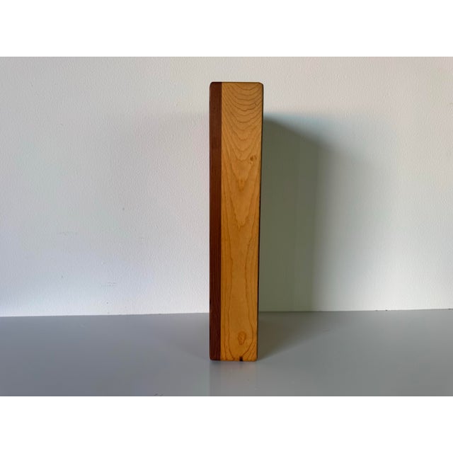 Mid-Century Modern 1970s Mid-Century Handmade – Sculptural Percussion Instrument Wooden Tongue Drum/ Sold For Sale - Image 3 of 12