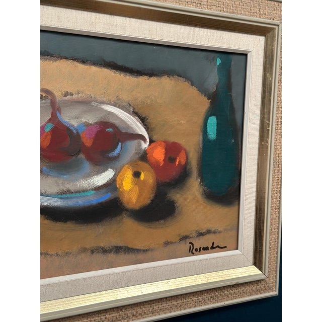 Kurt Rosander, Still Life, 1960s, Oil on Canvas For Sale - Image 13 of 17
