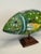 Coastal Sculpted Wood Hand Painted Tropical Fish Figurine For Sale - Image 4 of 12