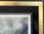 Wood 1840 Steel Engraving Titled Niagara Falls Near Clifton House in a Fab Gilt and Black Glass Frame For Sale - Image 7 of 8