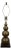 Late 20th Century Visual Comfort Stacked Brass Ball Orb Sphere Table Lamp 35" For Sale