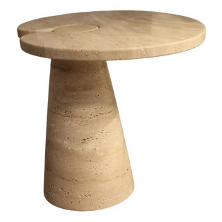 Italian Travertino Coffee Table, Italy, 1970s For Sale