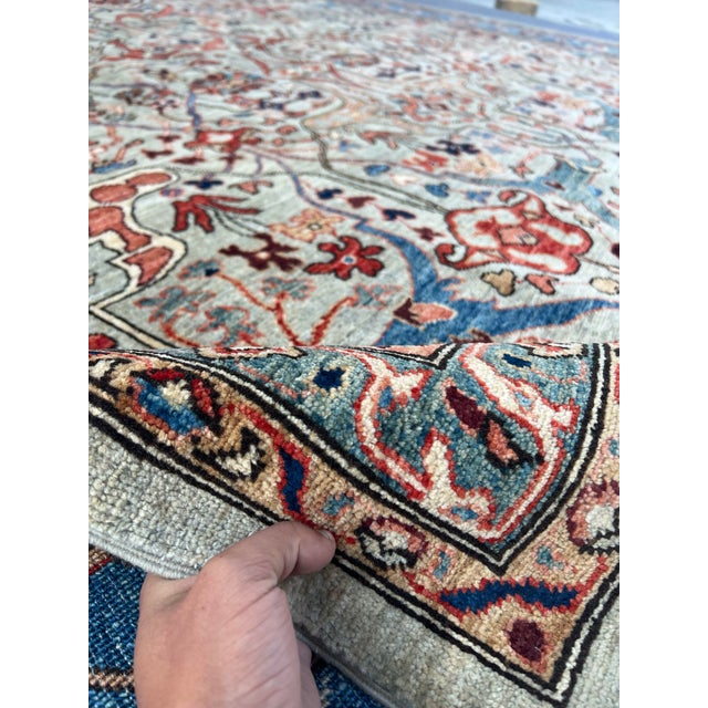 Textile 2020s Persian Oversize Bidjar Hand Knotted Area Rug 12'0 X 17'10 Ft For Sale - Image 7 of 10