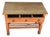 Danish Oak Side Table With Storage Drawers For Sale