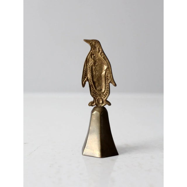 Vintage Brass Penguin For Sale - Image 4 of 8